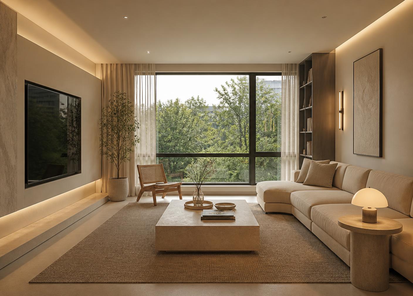 Render arquitectónico profesional generado con Inteligencia Artificial