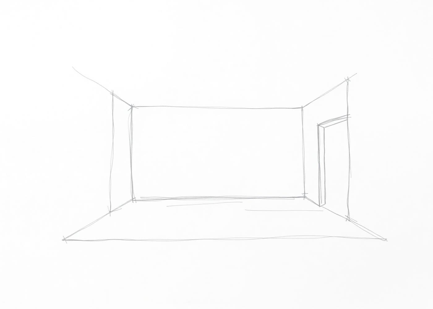 Boceto inicial del espacio